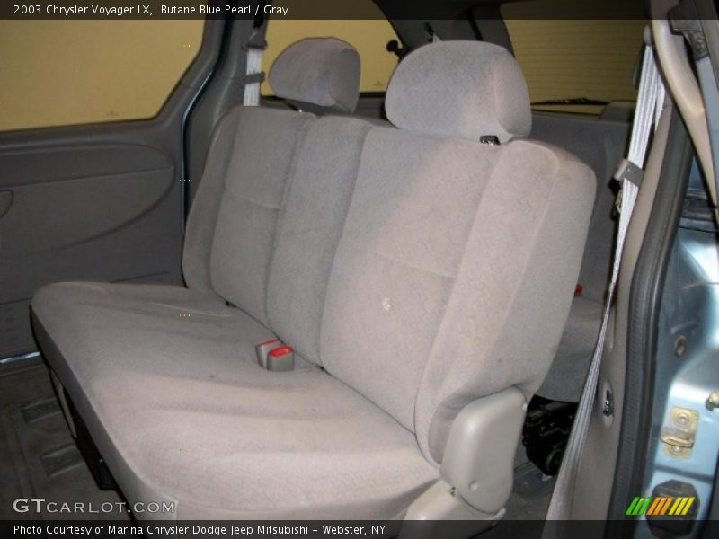 Butane Blue Pearl / Gray 2003 Chrysler Voyager LX