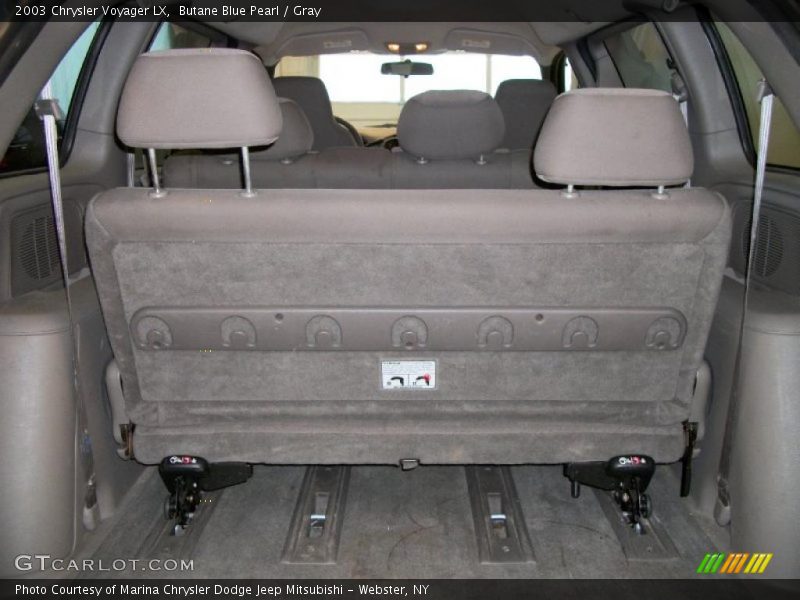 Butane Blue Pearl / Gray 2003 Chrysler Voyager LX