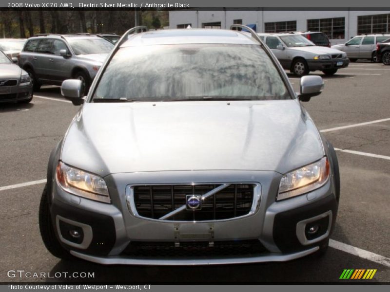Electric Silver Metallic / Anthracite Black 2008 Volvo XC70 AWD