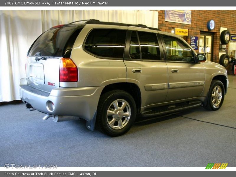Pewter Metallic / Medium Pewter 2002 GMC Envoy SLT 4x4