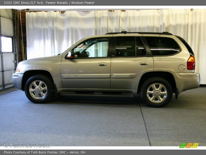 Pewter Metallic / Medium Pewter 2002 GMC Envoy SLT 4x4