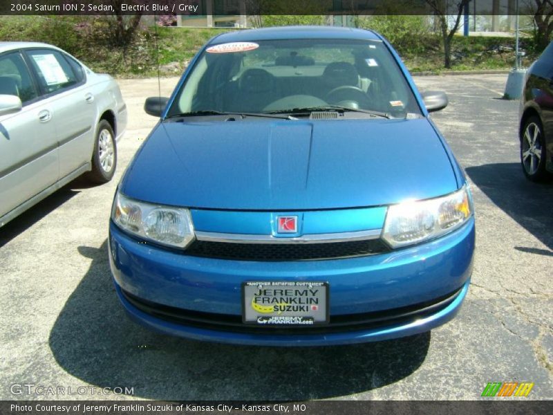 Electric Blue / Grey 2004 Saturn ION 2 Sedan