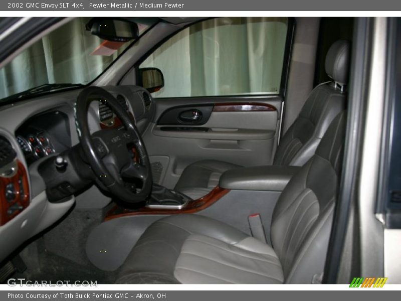Pewter Metallic / Medium Pewter 2002 GMC Envoy SLT 4x4