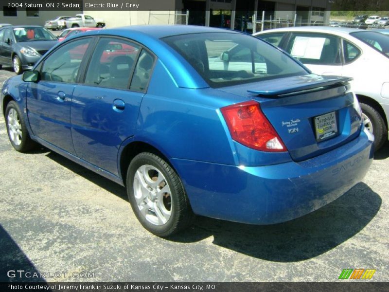 Electric Blue / Grey 2004 Saturn ION 2 Sedan