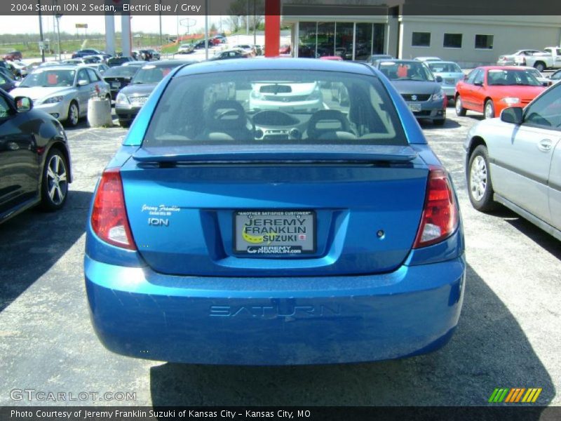 Electric Blue / Grey 2004 Saturn ION 2 Sedan