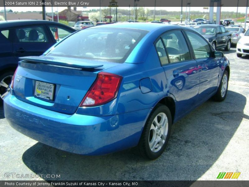 Electric Blue / Grey 2004 Saturn ION 2 Sedan