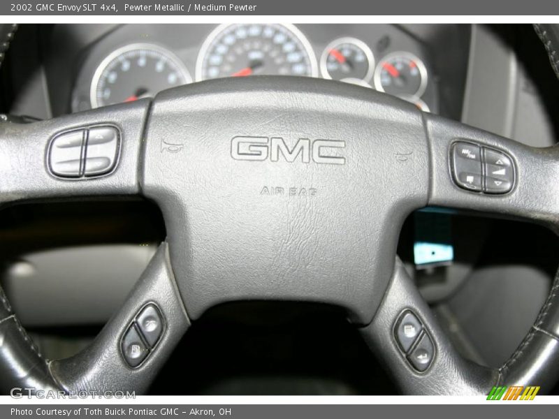 Pewter Metallic / Medium Pewter 2002 GMC Envoy SLT 4x4
