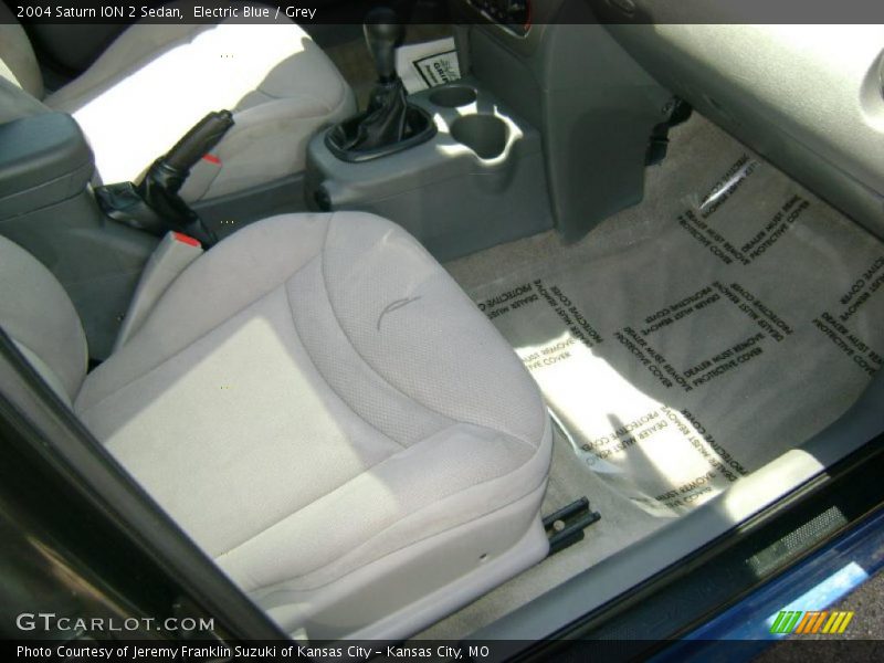 Electric Blue / Grey 2004 Saturn ION 2 Sedan