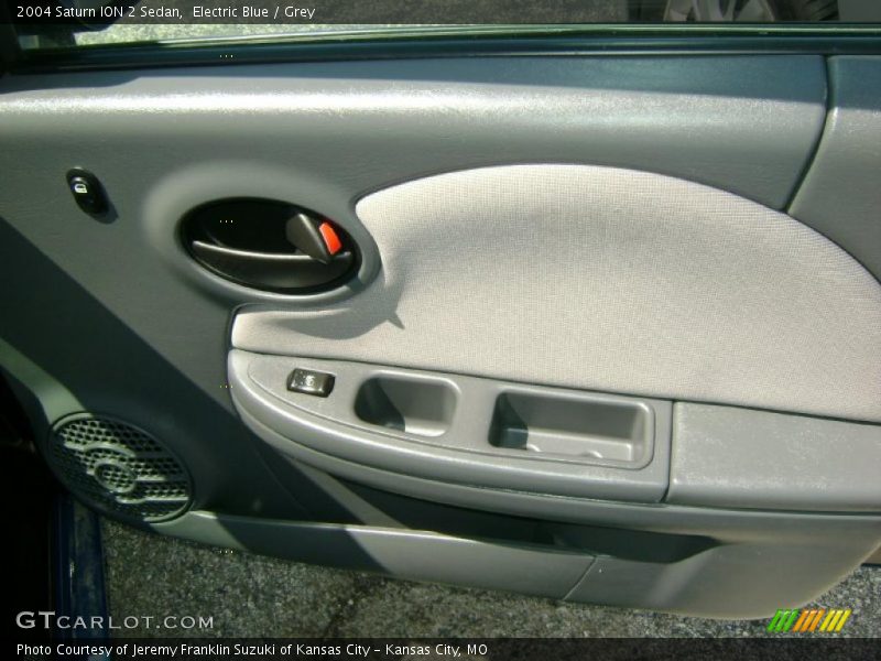 Electric Blue / Grey 2004 Saturn ION 2 Sedan