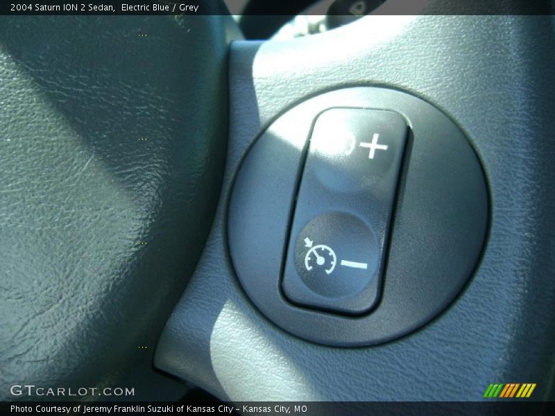 Electric Blue / Grey 2004 Saturn ION 2 Sedan