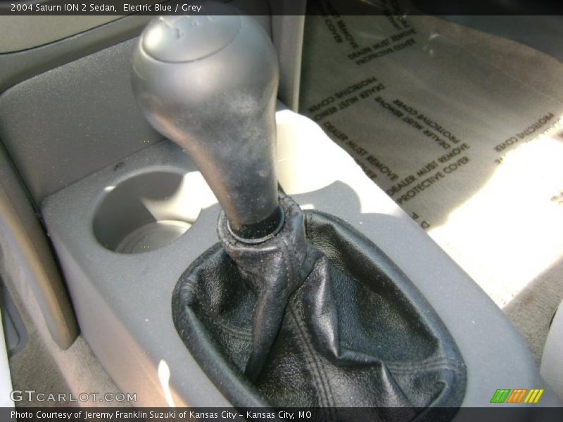 Electric Blue / Grey 2004 Saturn ION 2 Sedan