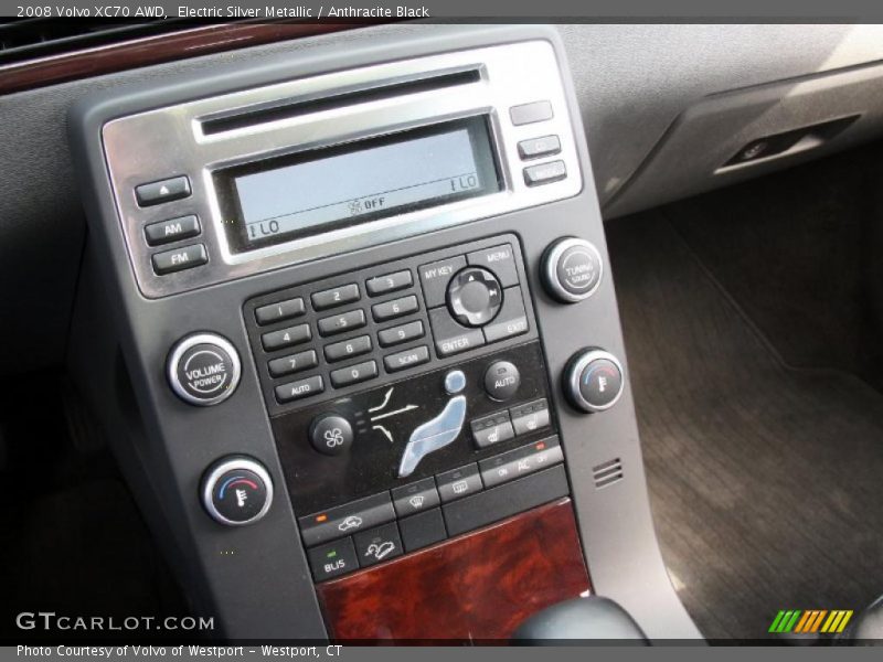 Electric Silver Metallic / Anthracite Black 2008 Volvo XC70 AWD