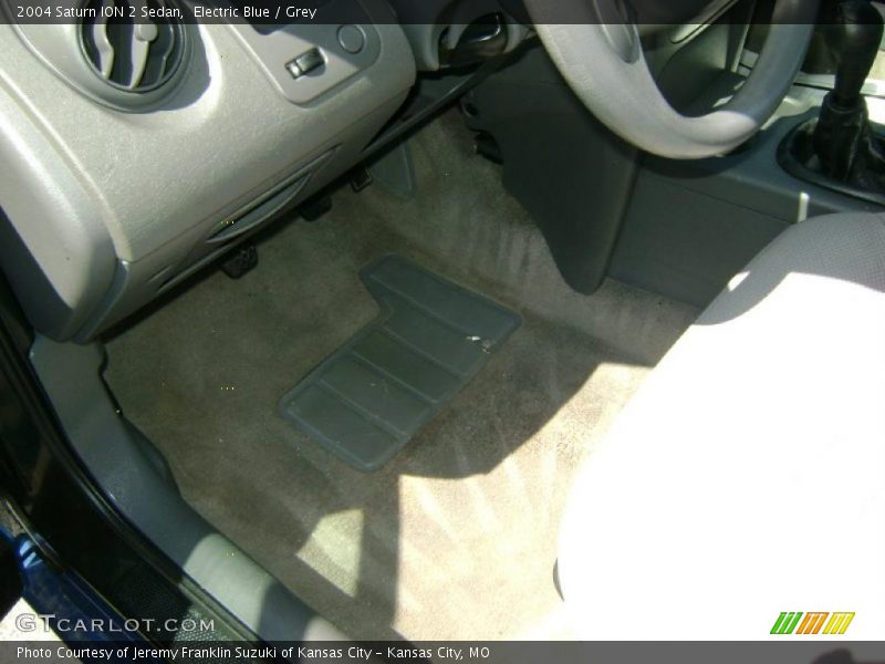 Electric Blue / Grey 2004 Saturn ION 2 Sedan