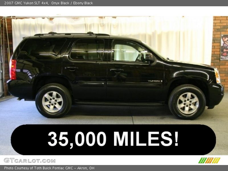 Onyx Black / Ebony Black 2007 GMC Yukon SLT 4x4