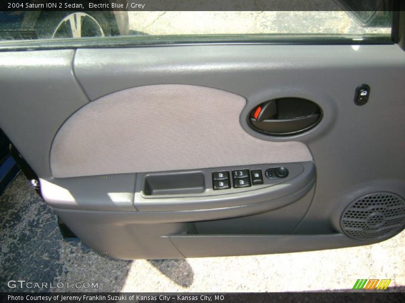 Electric Blue / Grey 2004 Saturn ION 2 Sedan