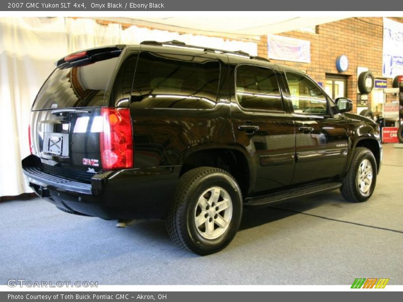 Onyx Black / Ebony Black 2007 GMC Yukon SLT 4x4