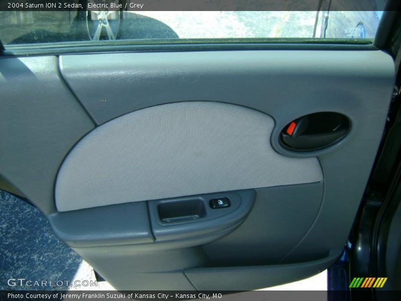 Electric Blue / Grey 2004 Saturn ION 2 Sedan