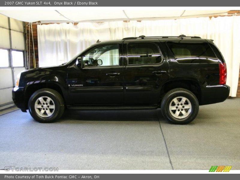 Onyx Black / Ebony Black 2007 GMC Yukon SLT 4x4