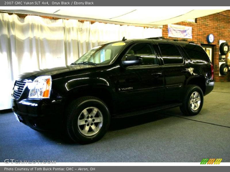 Onyx Black / Ebony Black 2007 GMC Yukon SLT 4x4