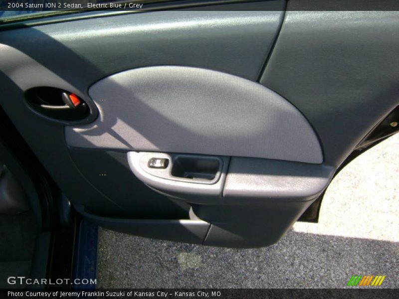 Electric Blue / Grey 2004 Saturn ION 2 Sedan
