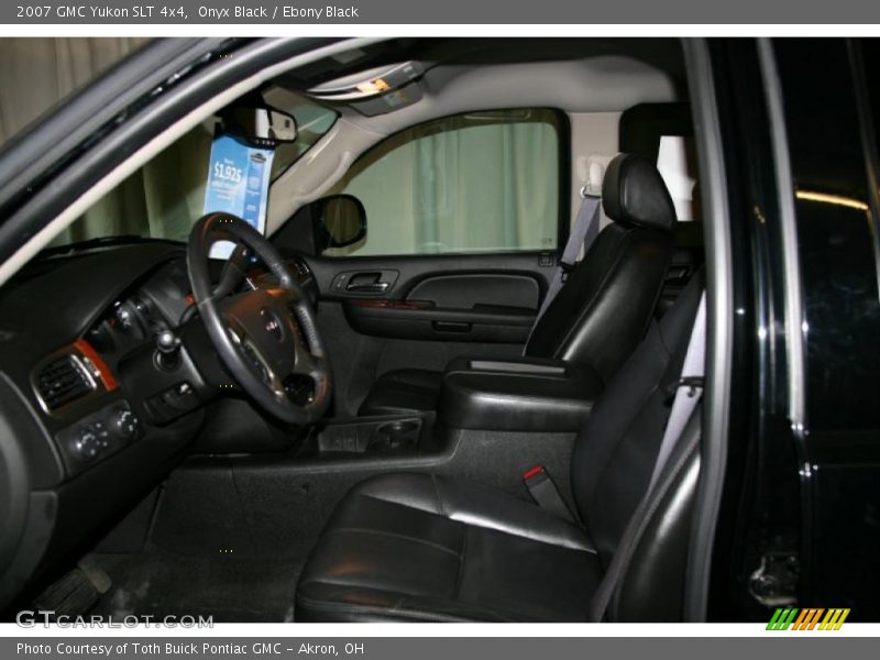 Onyx Black / Ebony Black 2007 GMC Yukon SLT 4x4