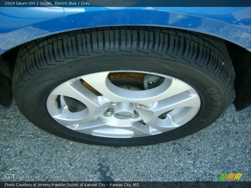 Electric Blue / Grey 2004 Saturn ION 2 Sedan