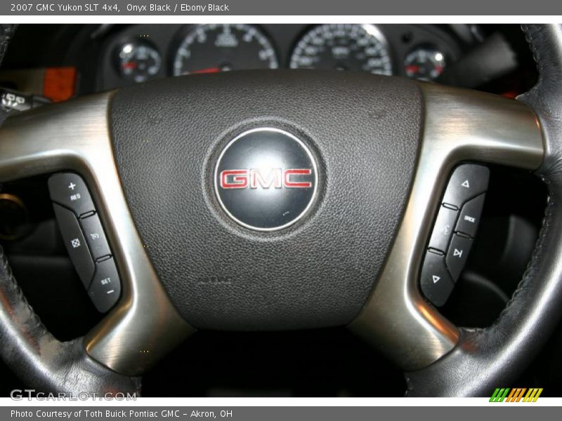 Onyx Black / Ebony Black 2007 GMC Yukon SLT 4x4
