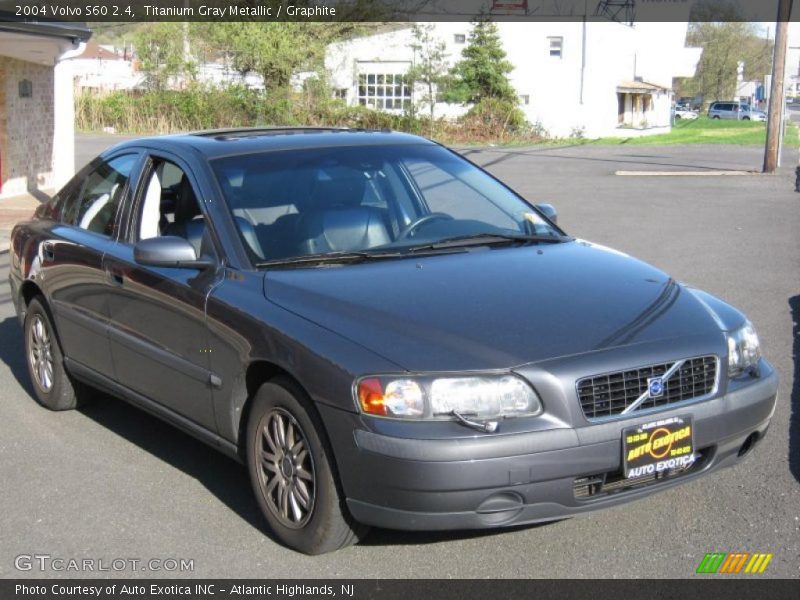 Titanium Gray Metallic / Graphite 2004 Volvo S60 2.4