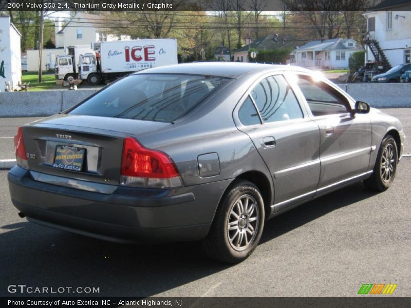Titanium Gray Metallic / Graphite 2004 Volvo S60 2.4