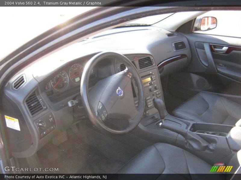 Titanium Gray Metallic / Graphite 2004 Volvo S60 2.4