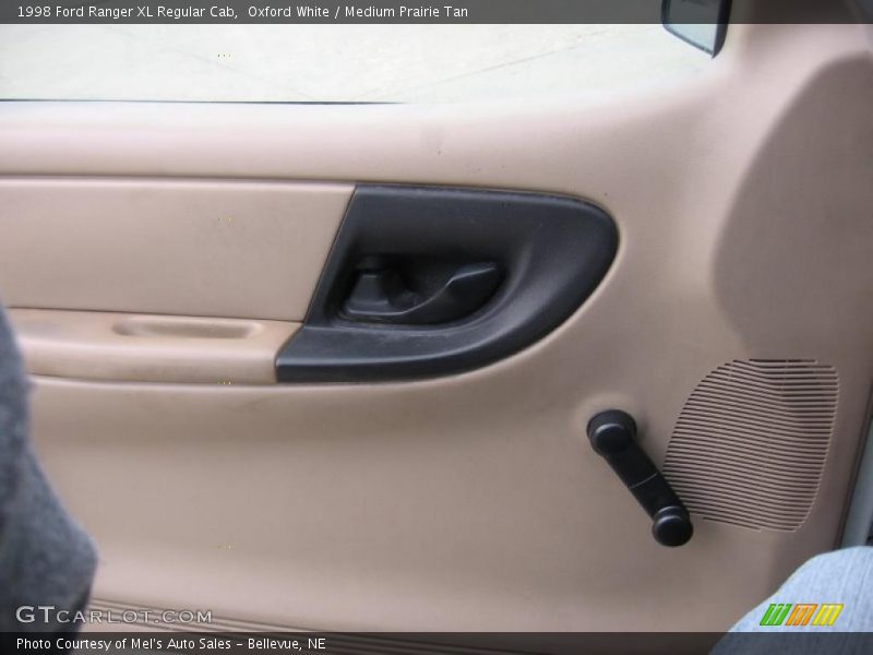 Oxford White / Medium Prairie Tan 1998 Ford Ranger XL Regular Cab