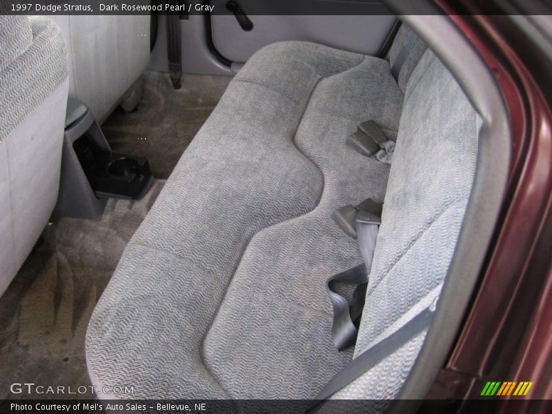 Dark Rosewood Pearl / Gray 1997 Dodge Stratus