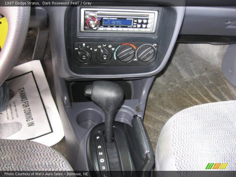 Dark Rosewood Pearl / Gray 1997 Dodge Stratus
