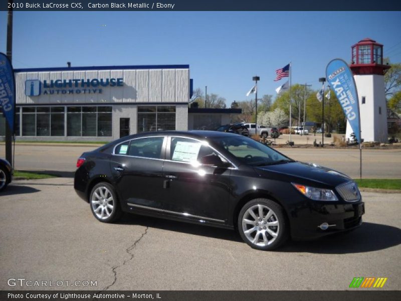Carbon Black Metallic / Ebony 2010 Buick LaCrosse CXS