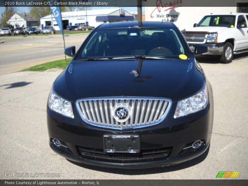 Carbon Black Metallic / Ebony 2010 Buick LaCrosse CXS