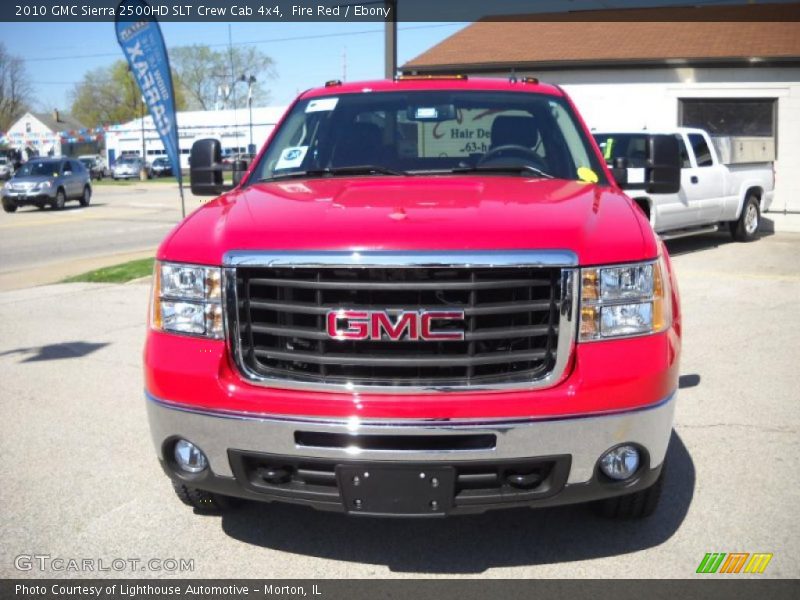 Fire Red / Ebony 2010 GMC Sierra 2500HD SLT Crew Cab 4x4