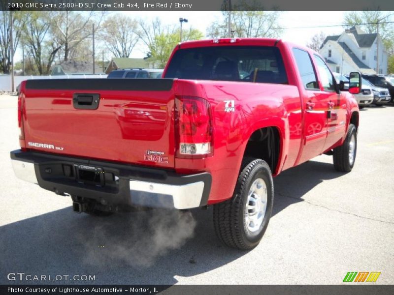 Fire Red / Ebony 2010 GMC Sierra 2500HD SLT Crew Cab 4x4