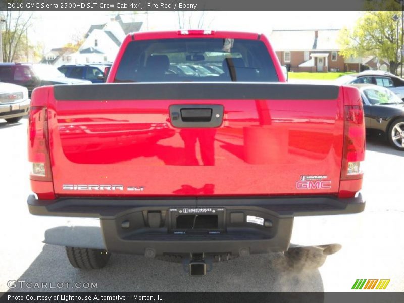 Fire Red / Ebony 2010 GMC Sierra 2500HD SLT Crew Cab 4x4