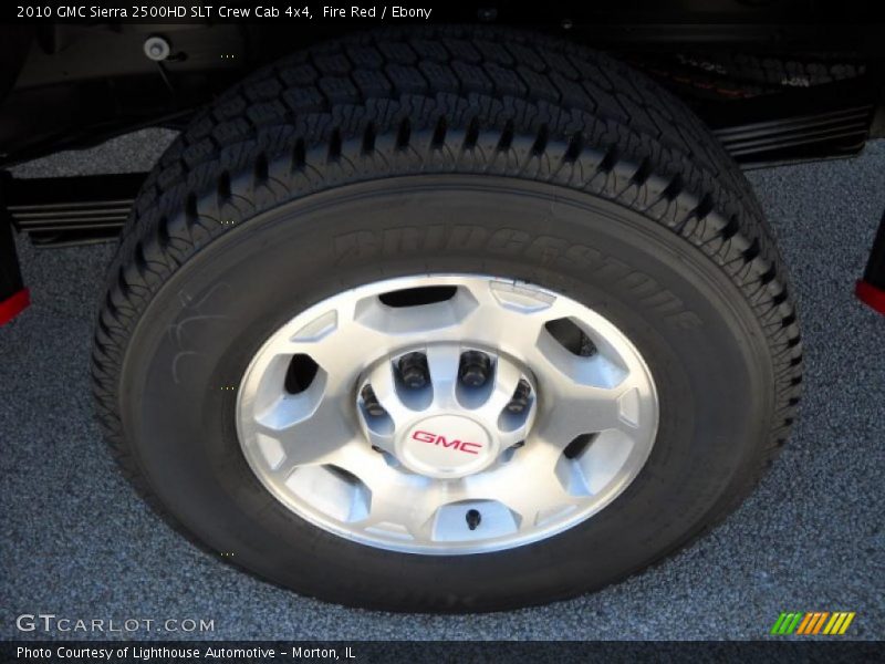 Fire Red / Ebony 2010 GMC Sierra 2500HD SLT Crew Cab 4x4