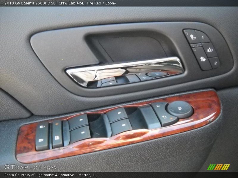 Fire Red / Ebony 2010 GMC Sierra 2500HD SLT Crew Cab 4x4