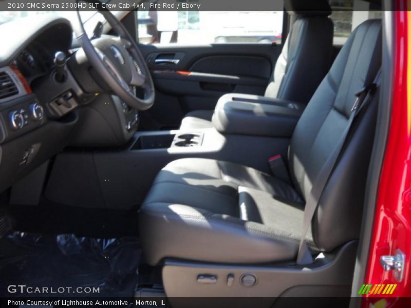 Fire Red / Ebony 2010 GMC Sierra 2500HD SLT Crew Cab 4x4