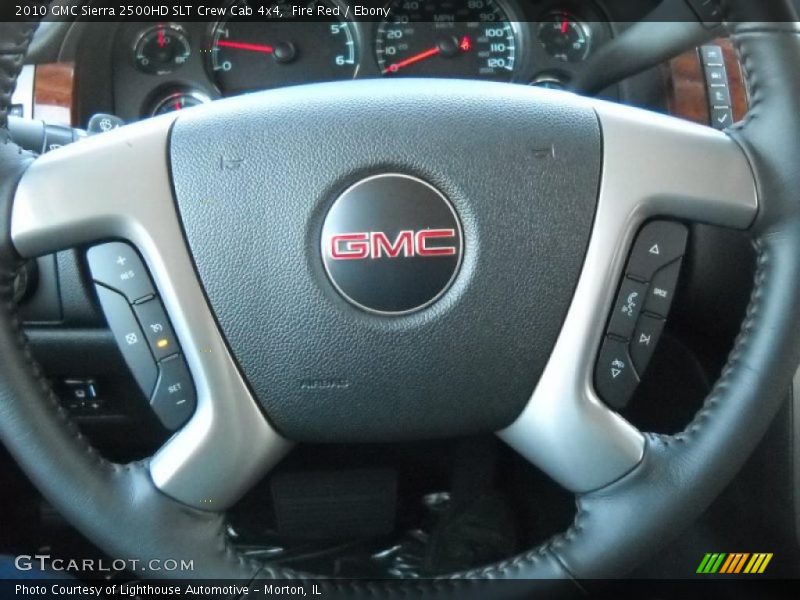 Fire Red / Ebony 2010 GMC Sierra 2500HD SLT Crew Cab 4x4