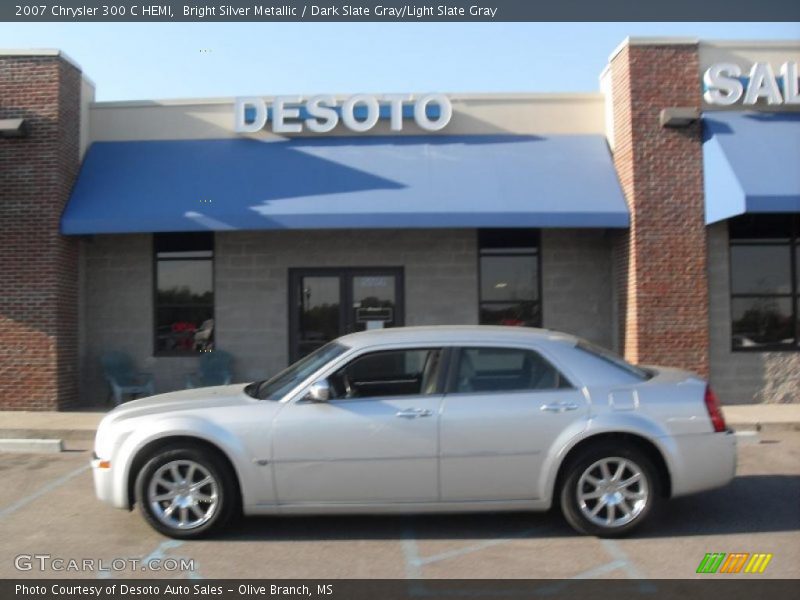 Bright Silver Metallic / Dark Slate Gray/Light Slate Gray 2007 Chrysler 300 C HEMI