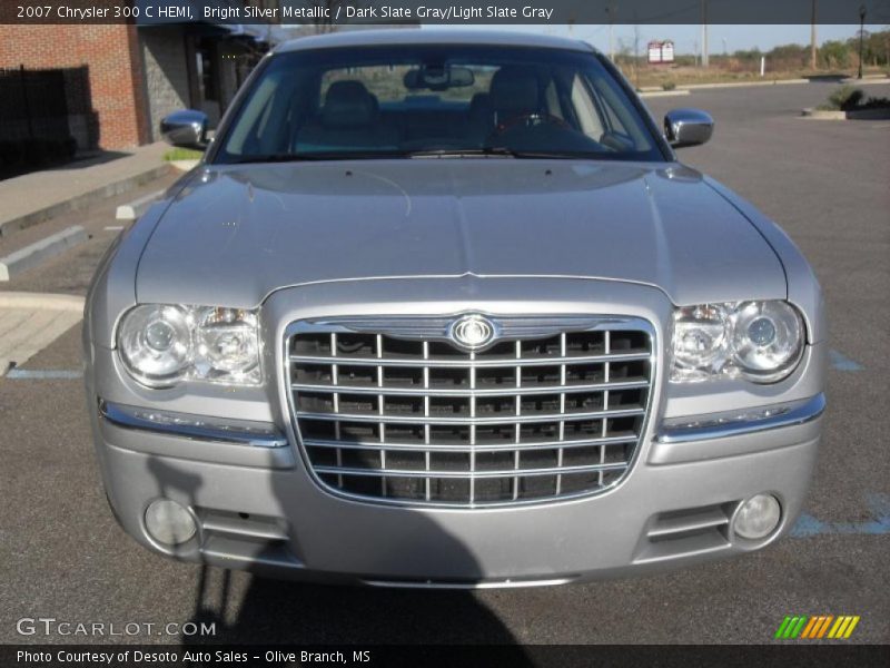 Bright Silver Metallic / Dark Slate Gray/Light Slate Gray 2007 Chrysler 300 C HEMI
