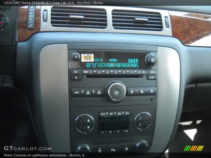 Fire Red / Ebony 2010 GMC Sierra 2500HD SLT Crew Cab 4x4