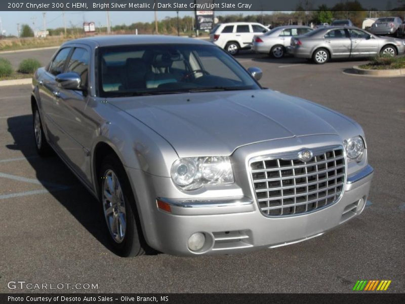 Bright Silver Metallic / Dark Slate Gray/Light Slate Gray 2007 Chrysler 300 C HEMI