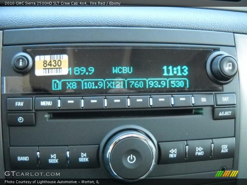 Fire Red / Ebony 2010 GMC Sierra 2500HD SLT Crew Cab 4x4