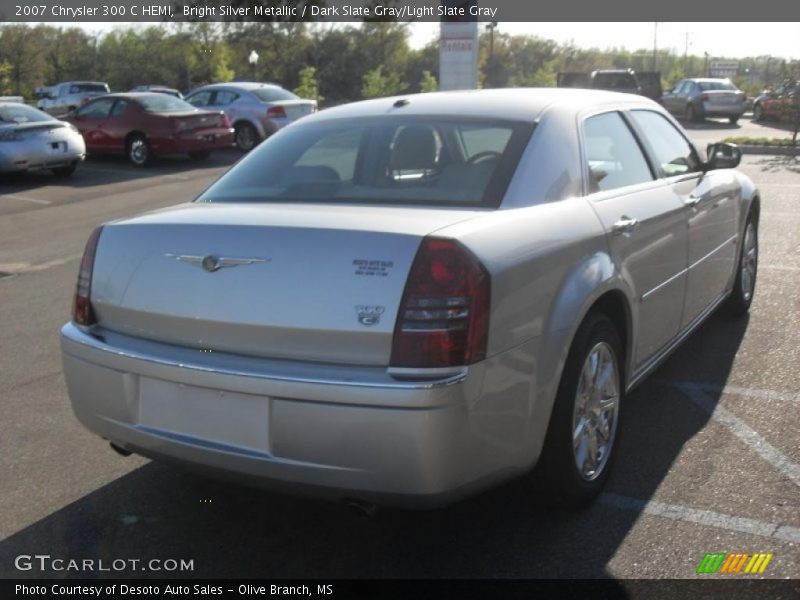 Bright Silver Metallic / Dark Slate Gray/Light Slate Gray 2007 Chrysler 300 C HEMI