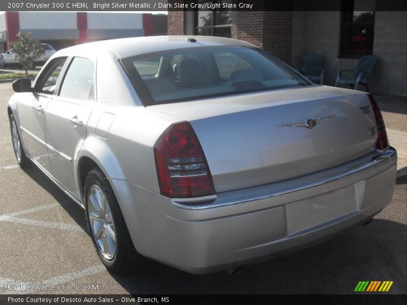 Bright Silver Metallic / Dark Slate Gray/Light Slate Gray 2007 Chrysler 300 C HEMI