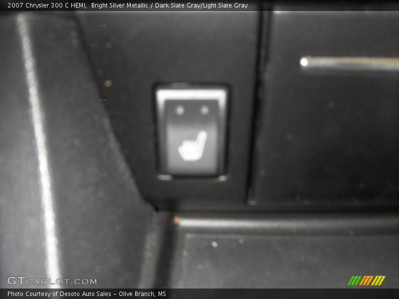 Bright Silver Metallic / Dark Slate Gray/Light Slate Gray 2007 Chrysler 300 C HEMI